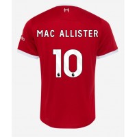 Fotbalové Dres Liverpool Alexis Mac Allister #10 Domácí 2023-24 Krátký Rukáv